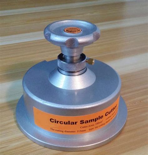 Circle sample cutter Brand manufacturer|circle sample cutter.